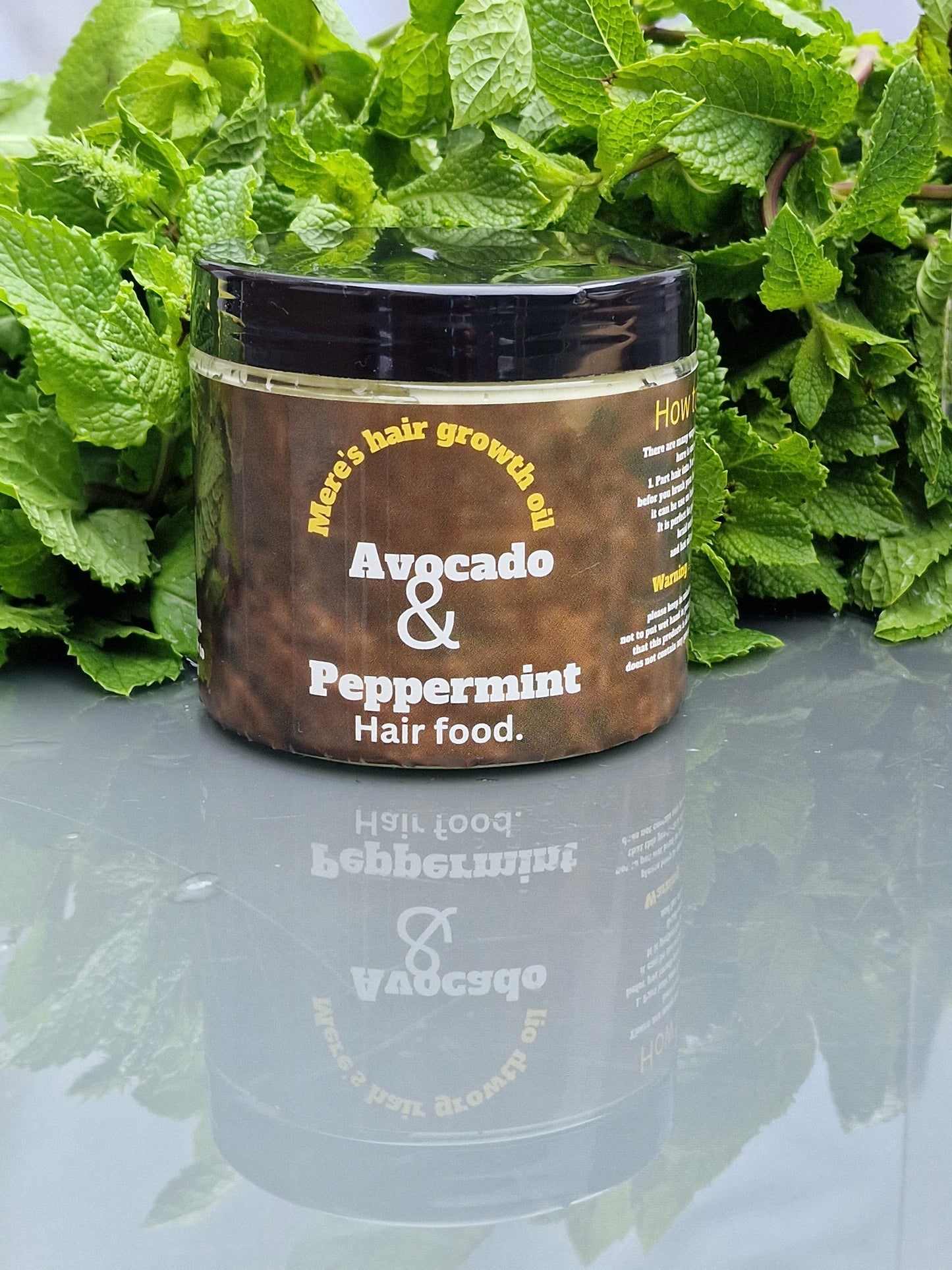 Avocado & peppermint hair food MERE'S hair growth oil