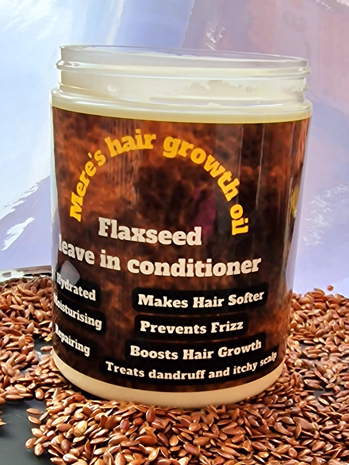 Flaxseed Leave in conditioner MERE'S hair growth oil