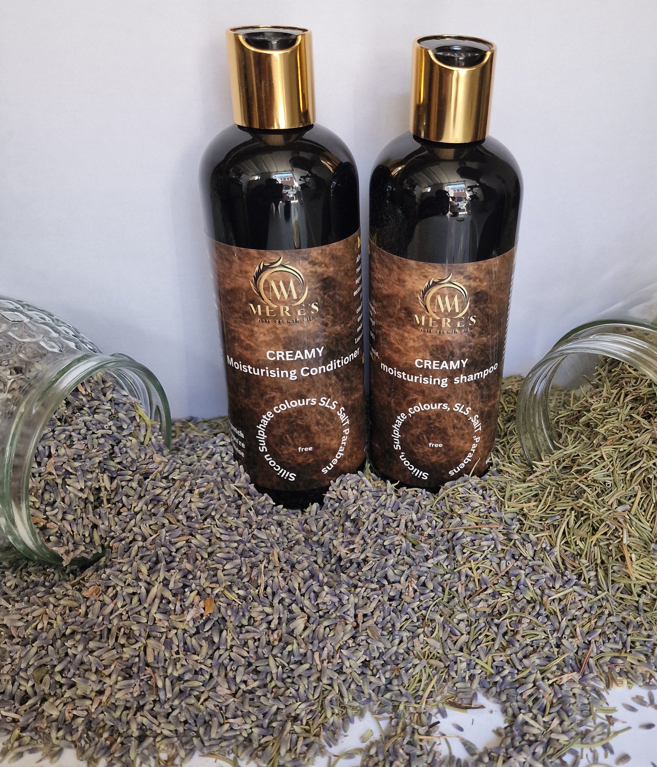 Creamy moisturise Shampoo and conditioner MERE&