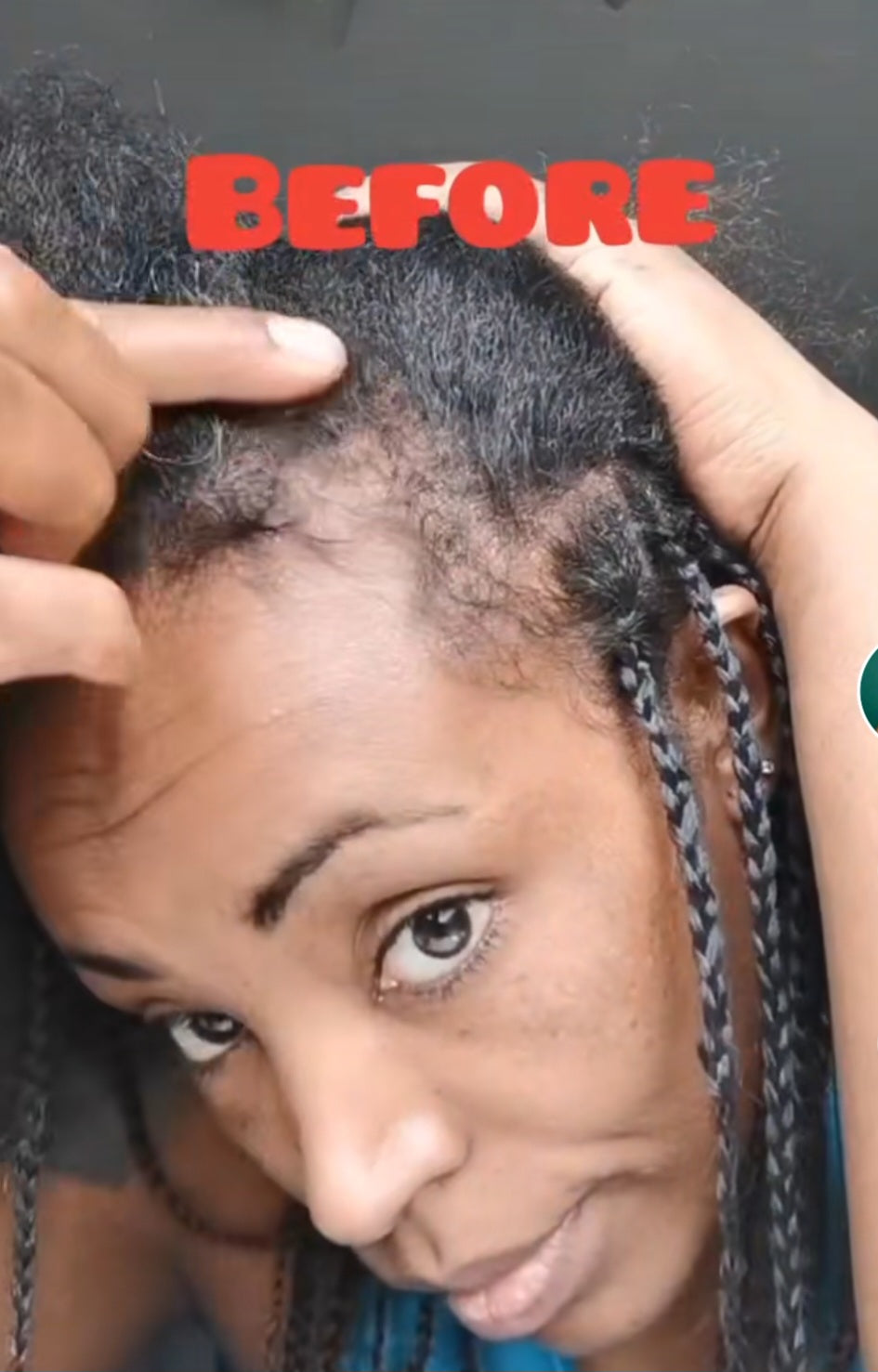 Avocado & peppermint hair food MERE'S hair growth oil