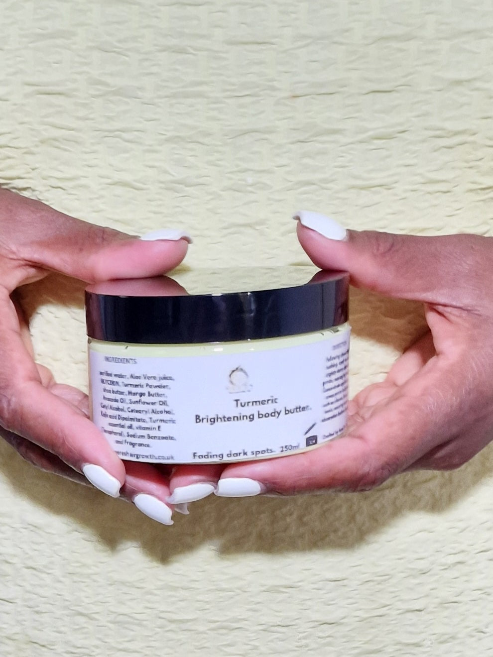 Turmeric brightening body butter with kojic acid MERE&