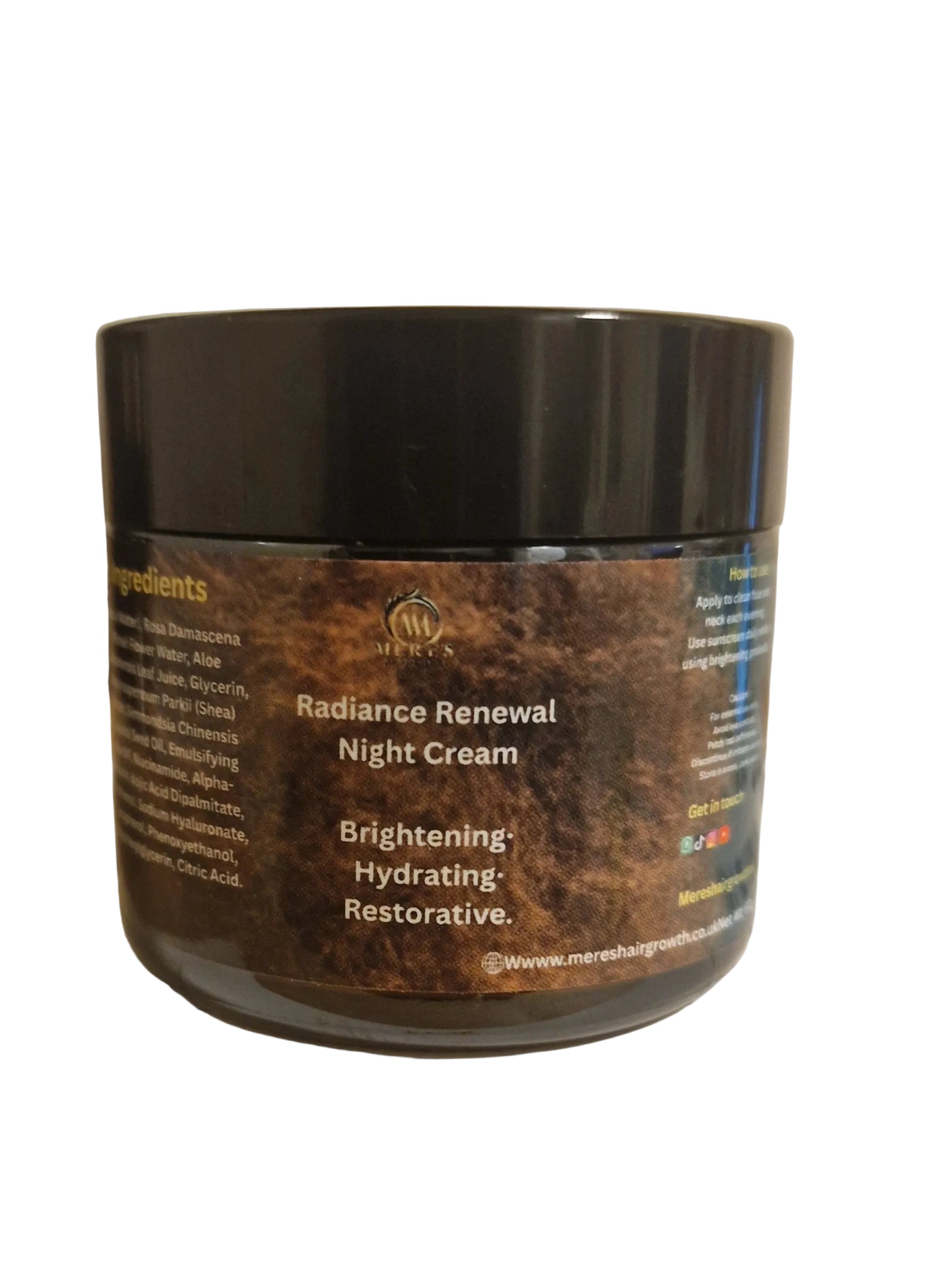 Radiance Renewal night cream + MERE&