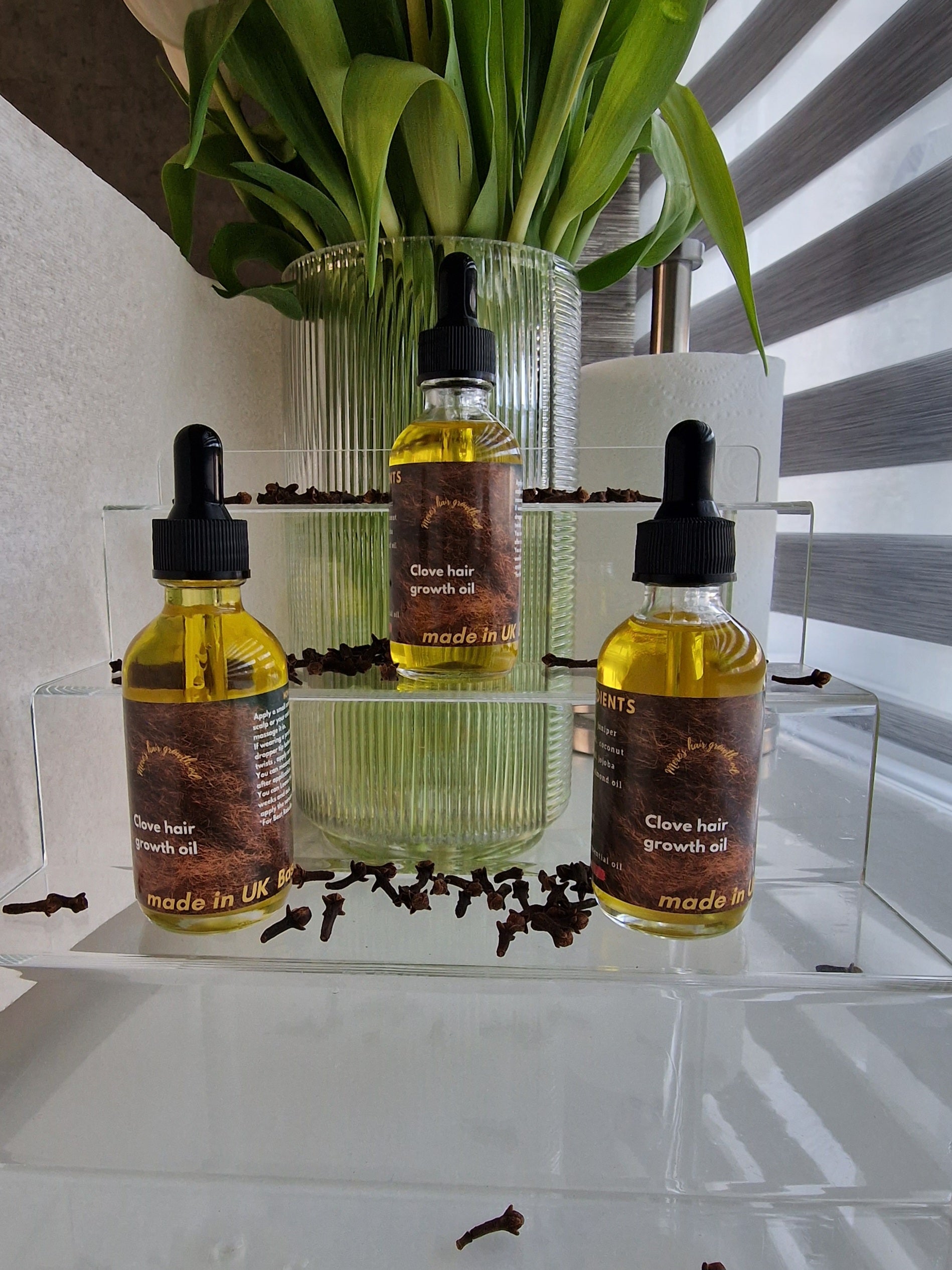 Clove hair growth oil MERE'S hair growth oil