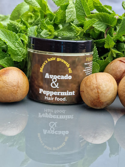 Avocado & peppermint hair food MERE'S hair growth oil 
