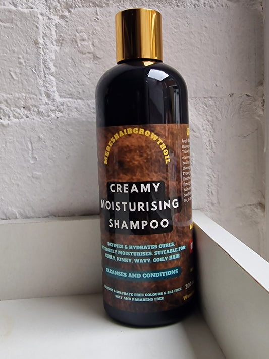 Creamy moisturising shampoo. MERE'S hair growth oil