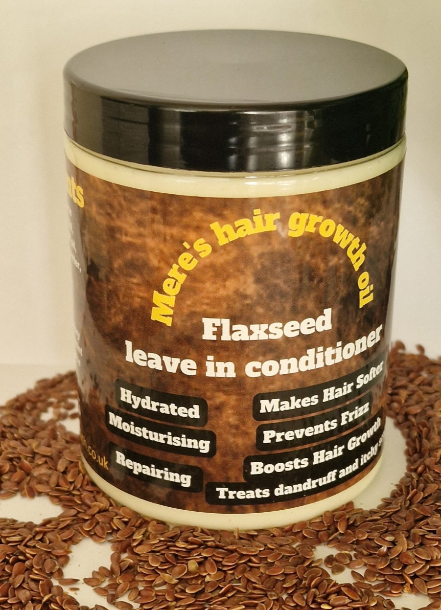 Flaxseed Leave in conditioner MERE'S hair growth oil 