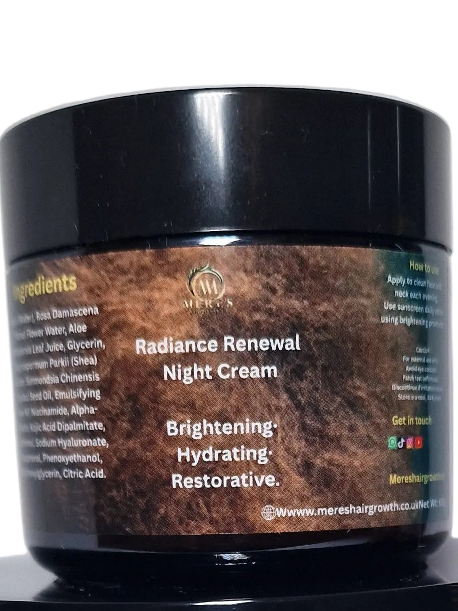 Radiance Renewal night cream + MERE&