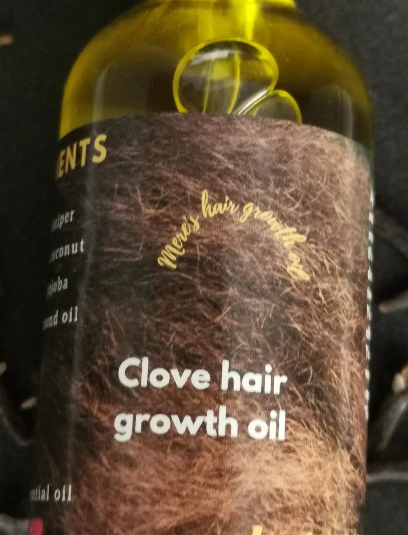 Clove hair growth oil MERE'S hair growth oil